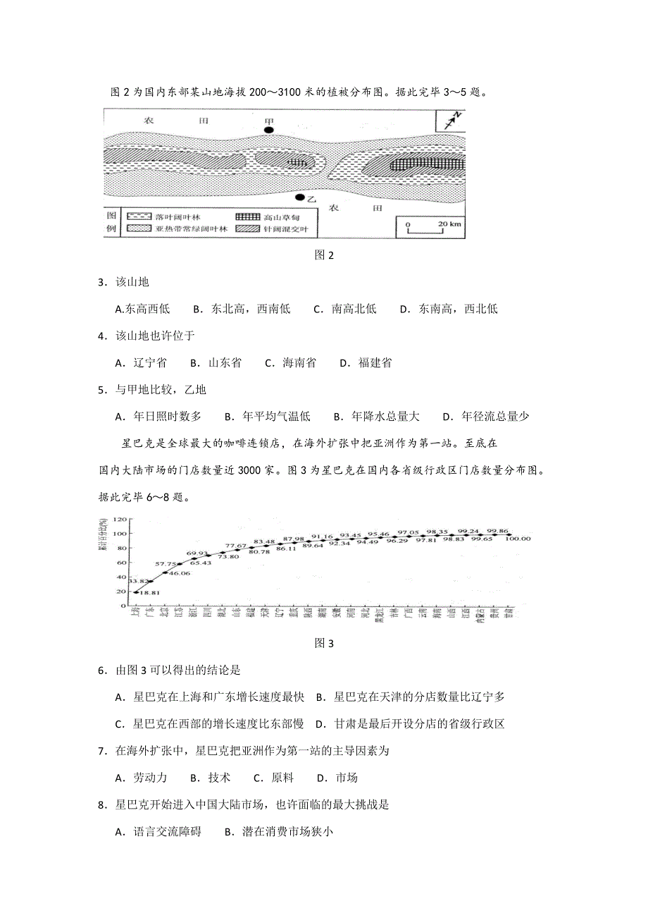 成都市5月三诊文科综合_第2页