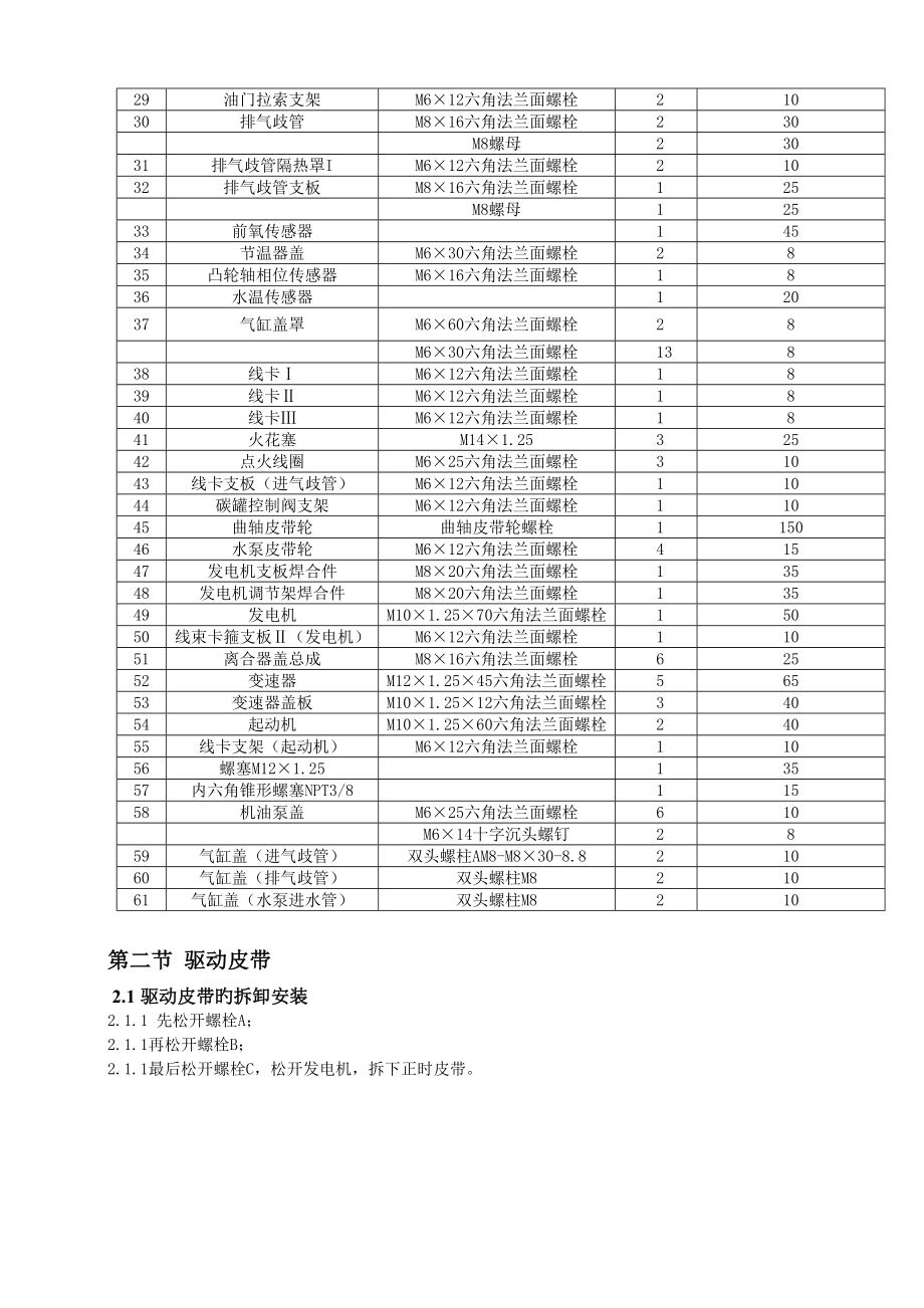 比亚迪F0维修标准手册_第4页