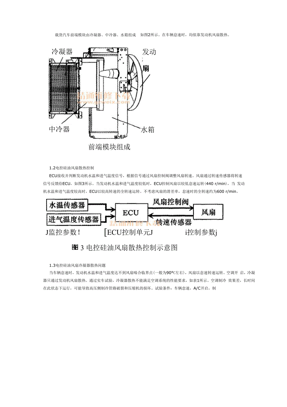 一种用于空调的发动机电控硅油风扇控制原理_第2页