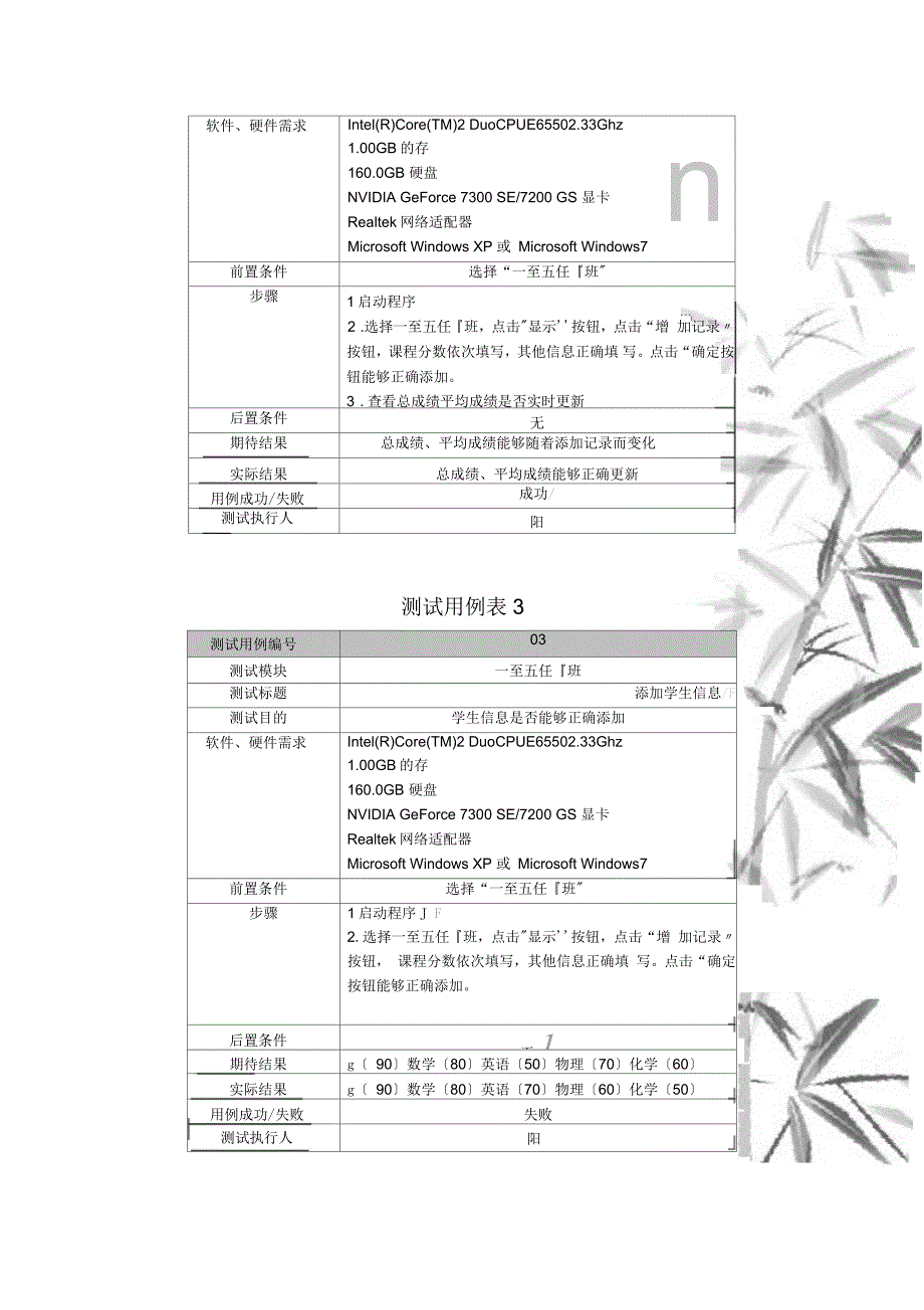 学生成绩管理系统的黑盒测试_第2页