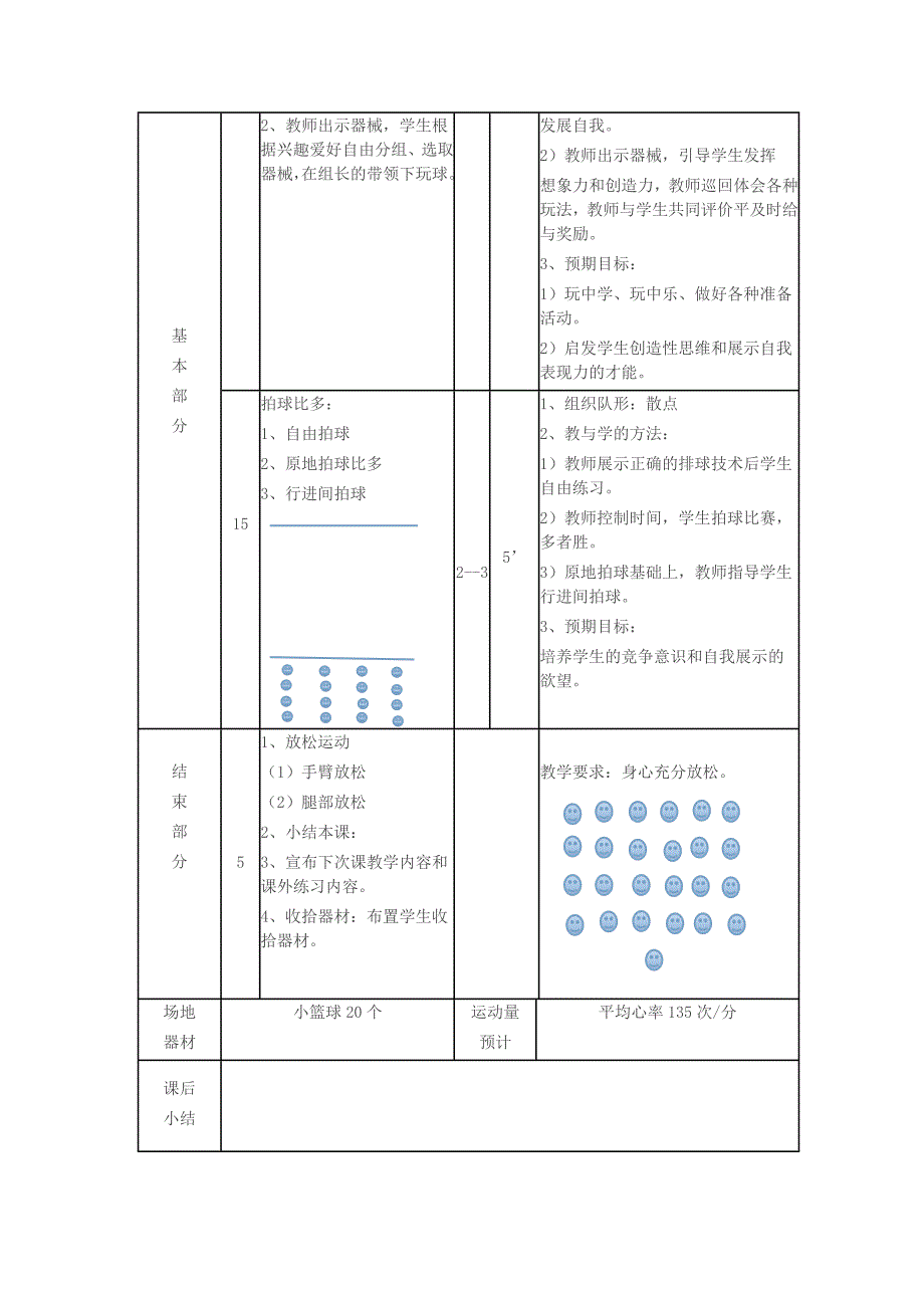 四年级《篮球游戏》教学设计_第2页