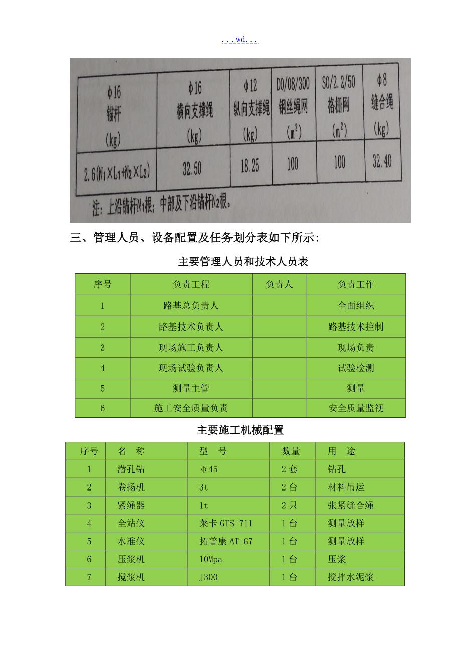 主动防护网施工技术设计的方案_第3页