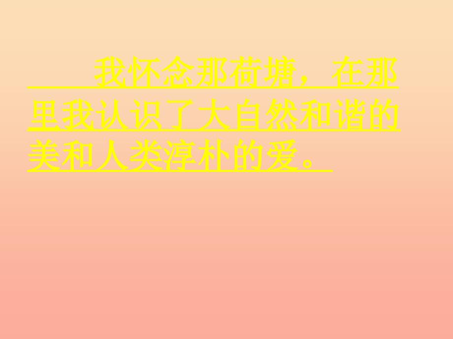 六年级语文上册5.3荷塘旧事课件2北师大版_第4页