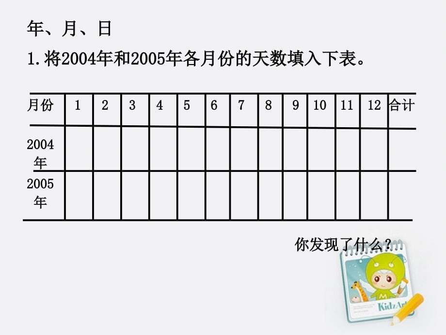 三年级数学上册年月日3课件北师大版课件_第5页