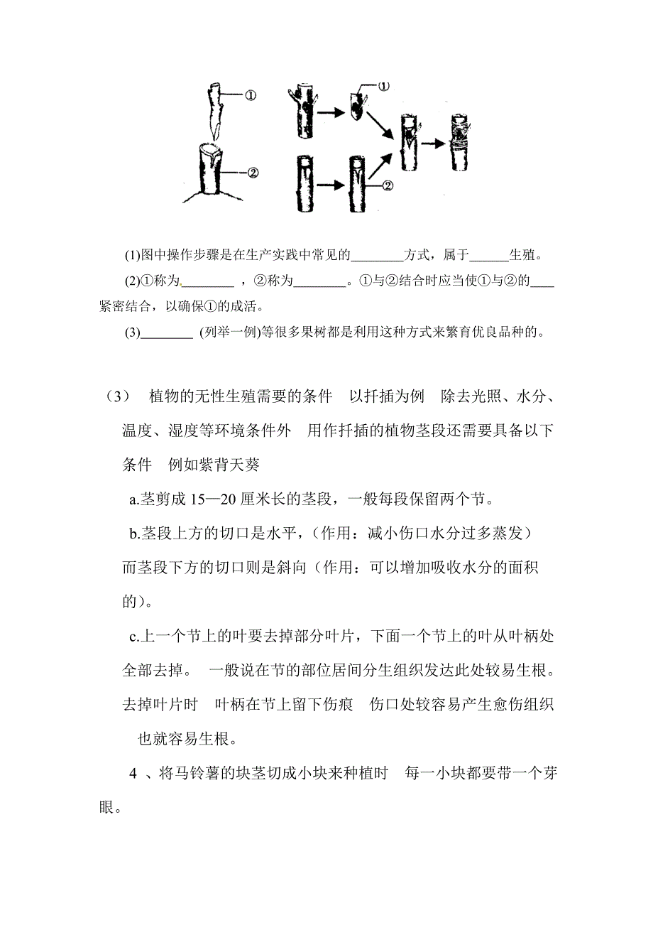 最新整理人教版八年级生物下册知识点总结_第2页