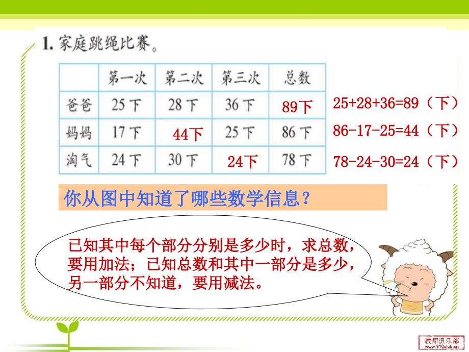 二年级数学上册整理与复习_第4页