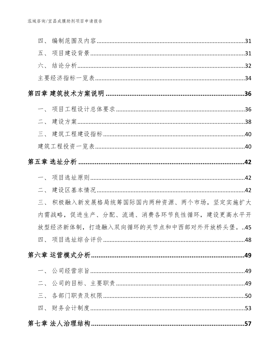 宜昌成膜助剂项目申请报告【范文】_第2页