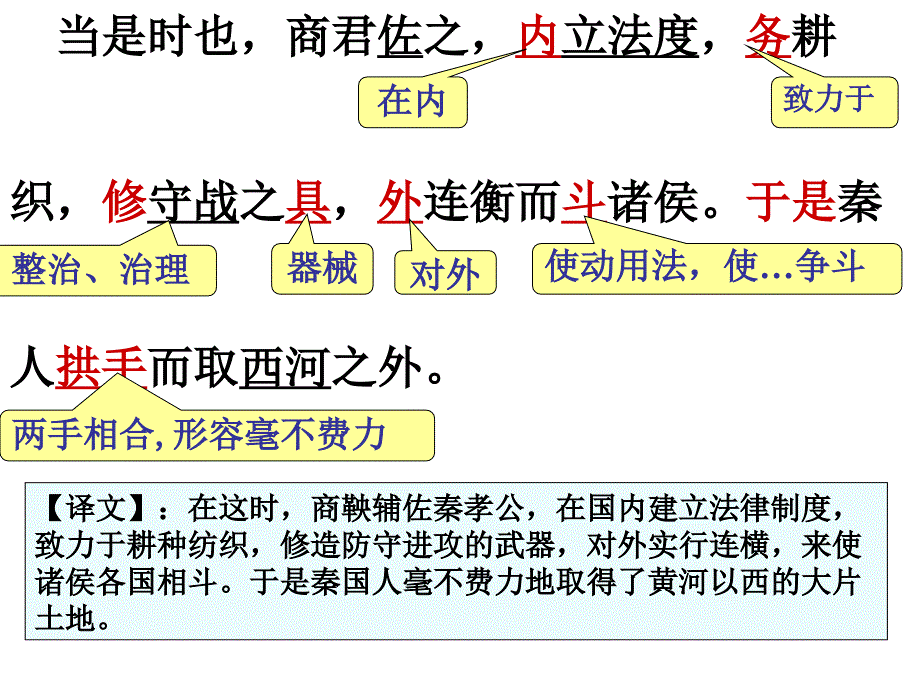 过秦论内含实词一轮PPT优秀课件_第4页