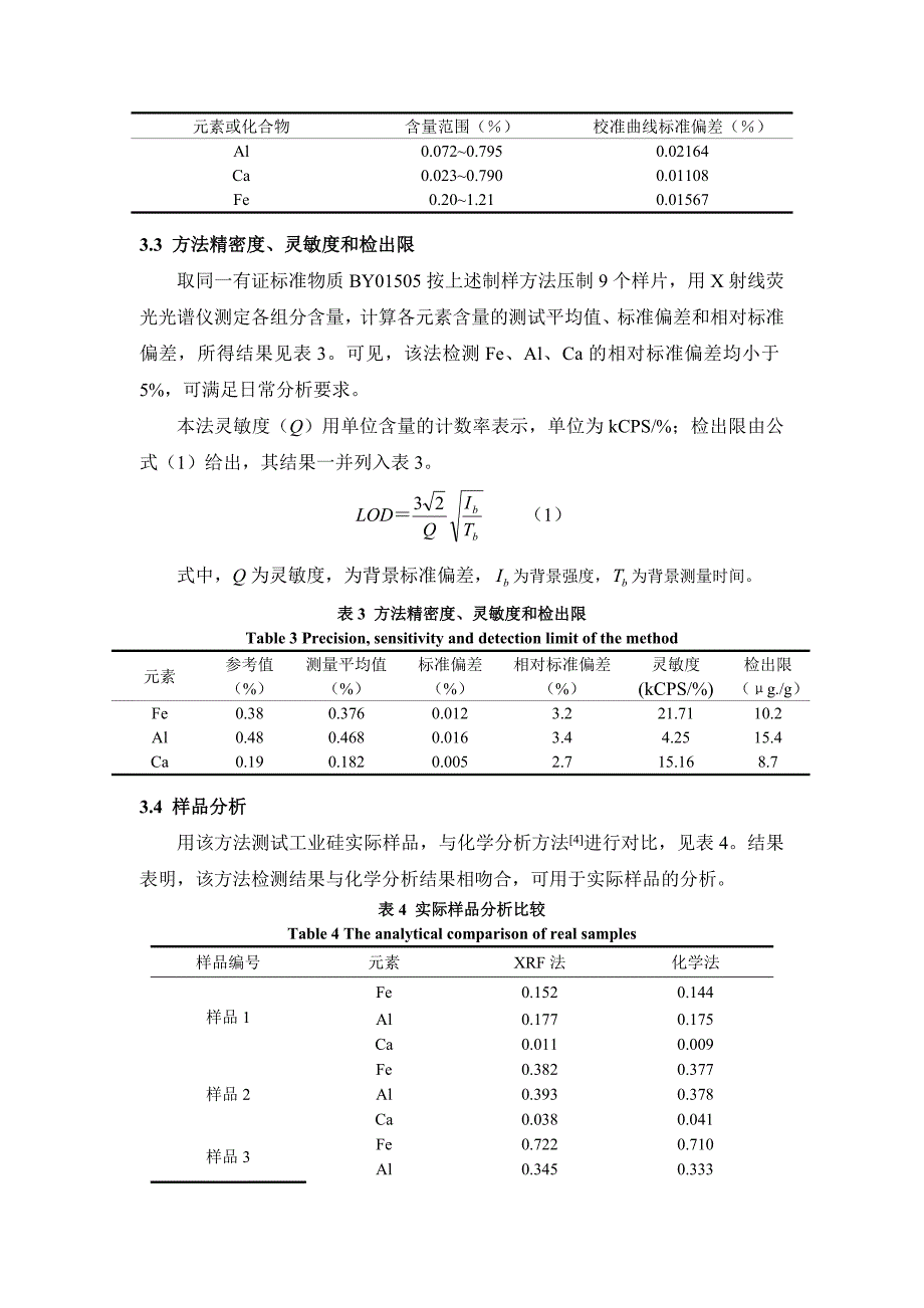 粉末压片X射荧光光谱法测定金属硅中FE_AL_CA--最终稿.doc_第3页