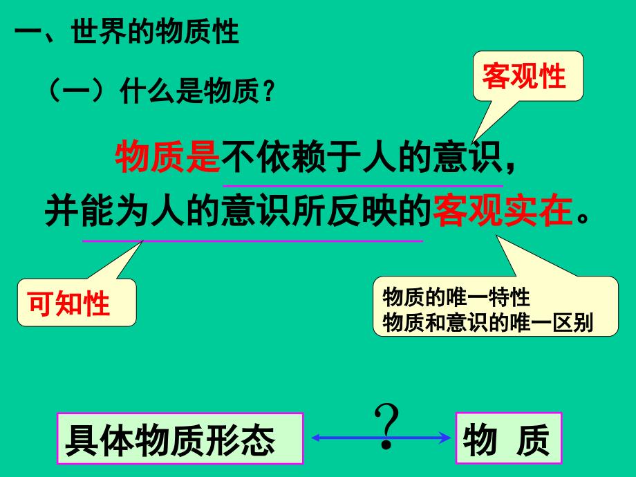 高中政治必修四 哲学4.1世界的物质性_第3页