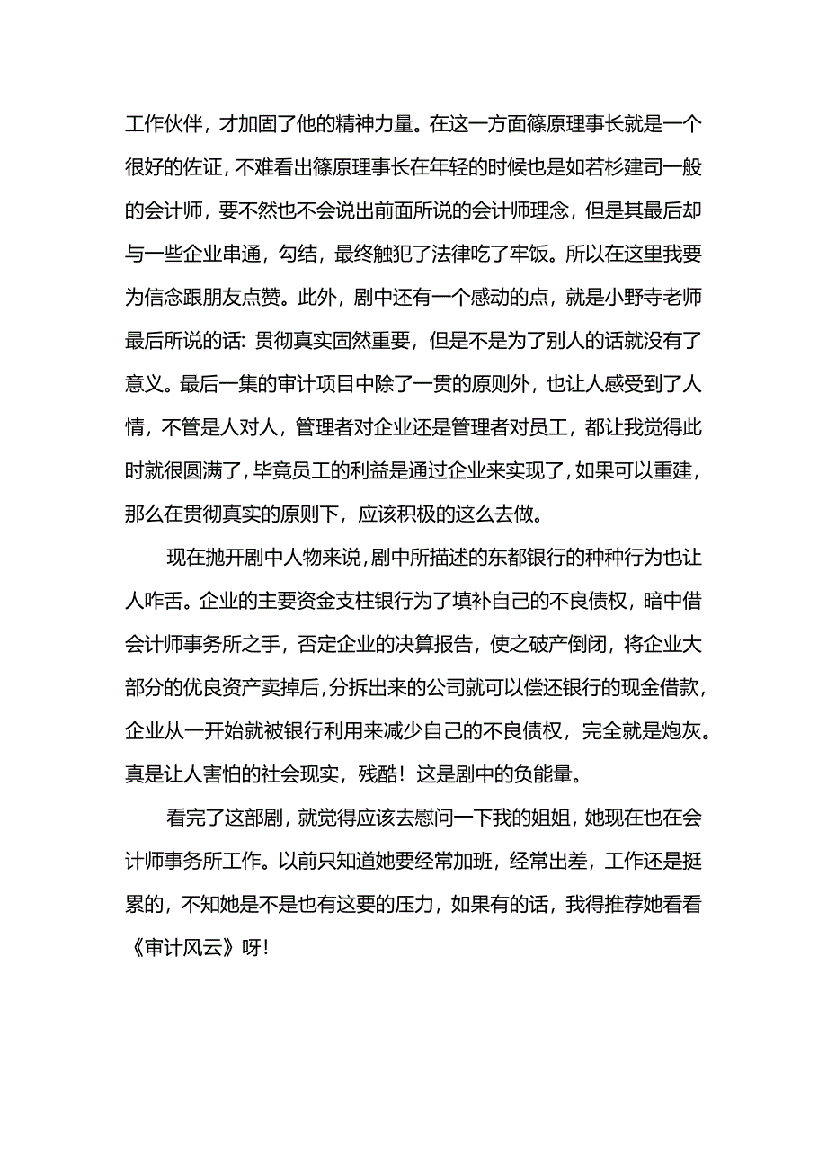 《审计风云》观后感作文_第2页