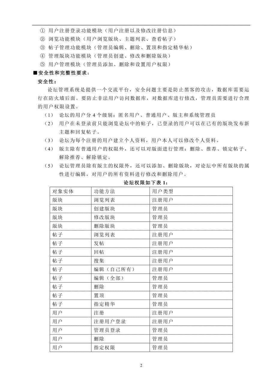 Java论坛管理系统——毕业论文_第5页