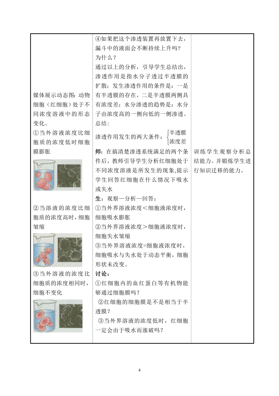 细胞的失水和吸水模块教学案例.doc_第4页