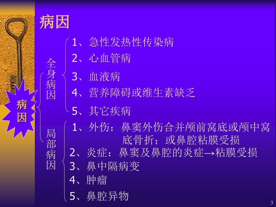 耳鼻喉科鼻出血PPT医学课件_第3页