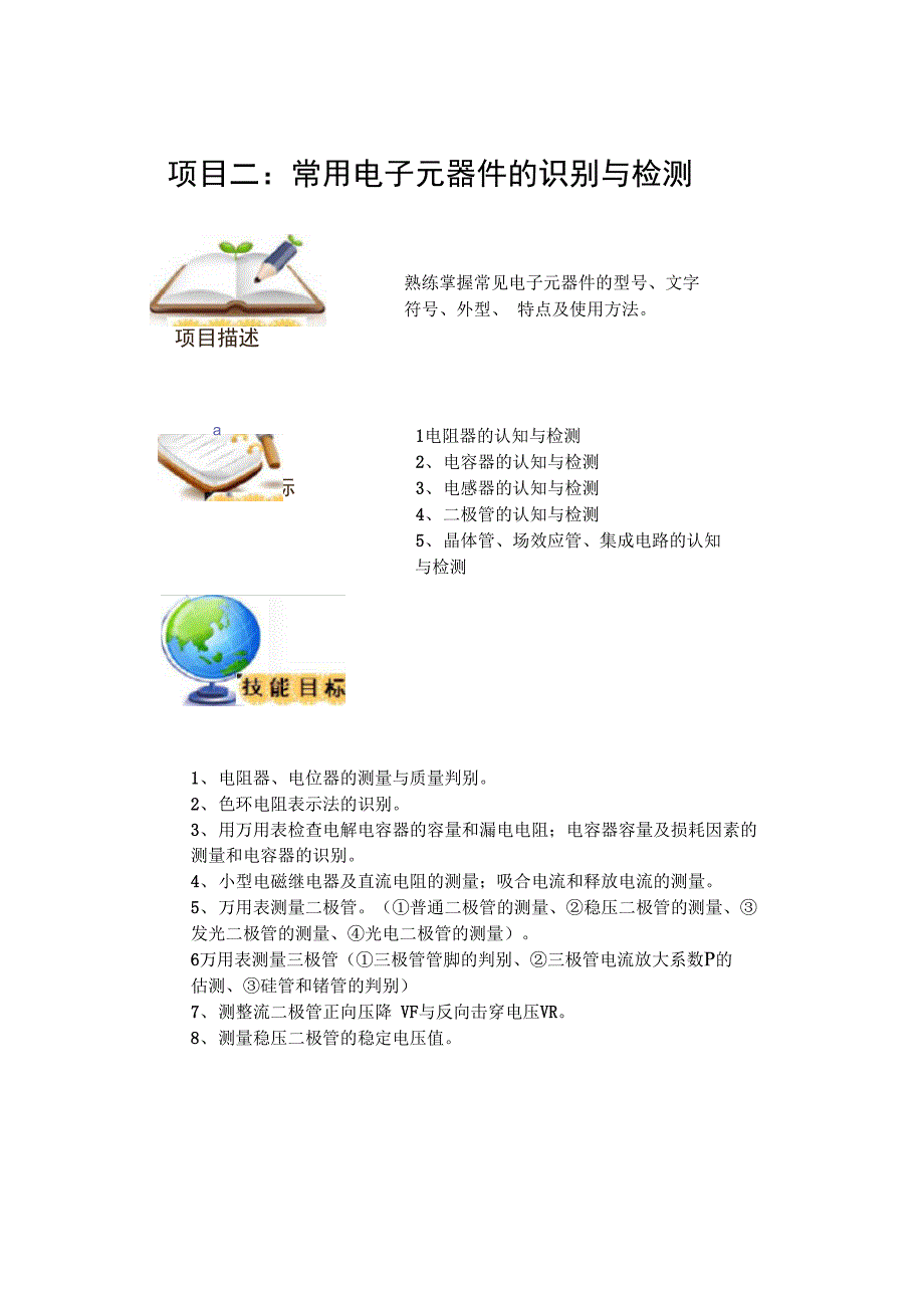 曾蓉_《电子技能训练》教材年3月12日_第1页