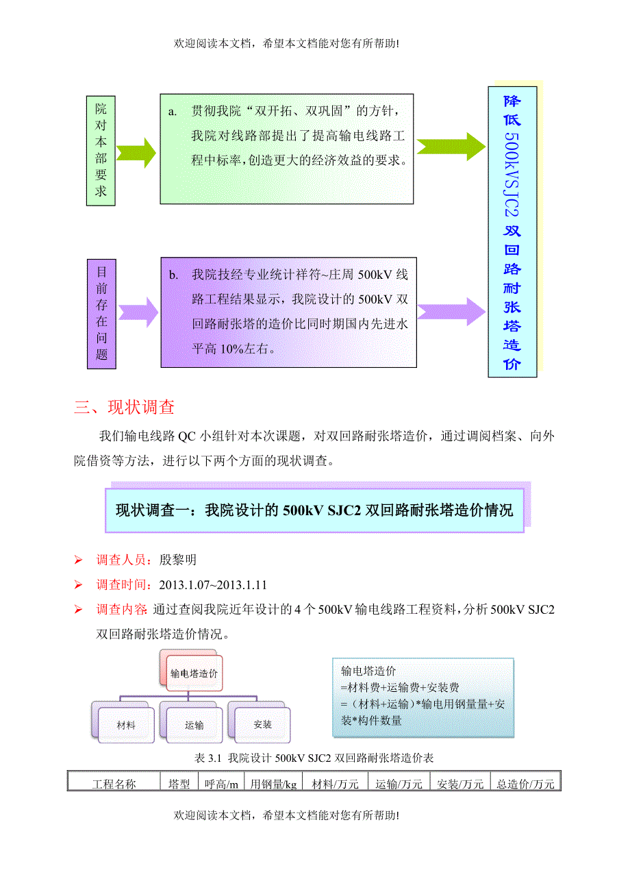 河南省电力勘测设计院输电线路QC小组成果报告_第4页