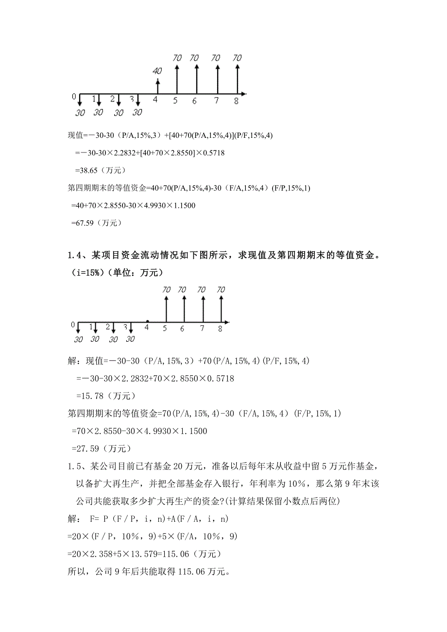 工程经济学计算_第2页