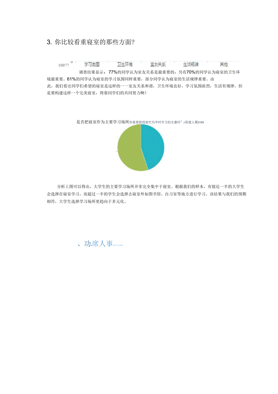 寝室环境对大学生学习和生活的影响的调查_第4页