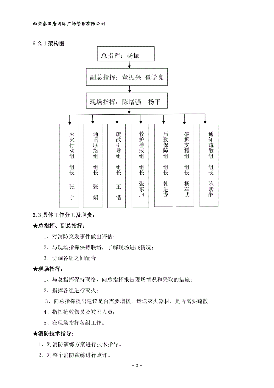 秦汉唐国际商业文化广场消防演练方案 (20131026)_第3页