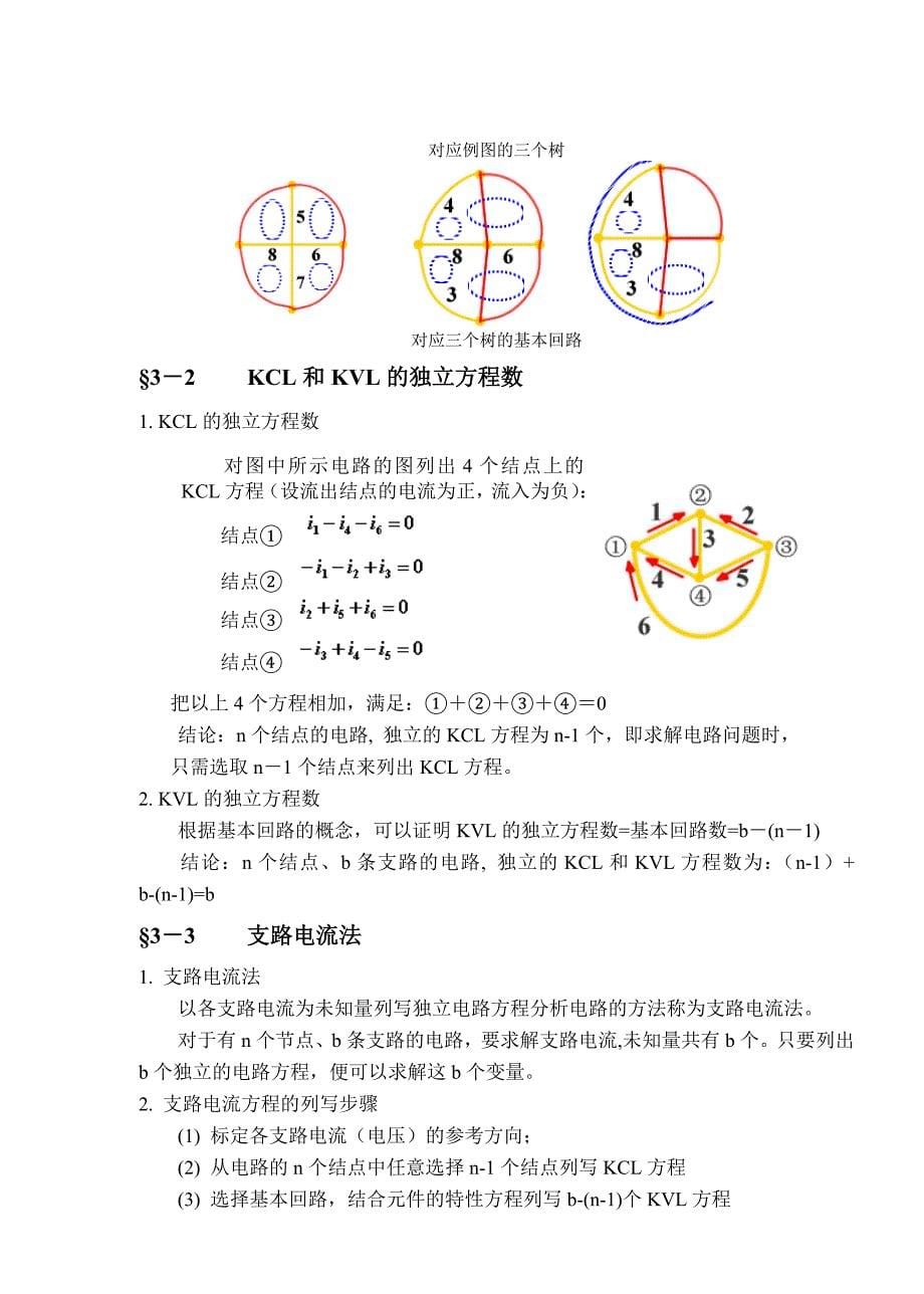 教案 31 图、KCL,KVL方程的独立性_第5页