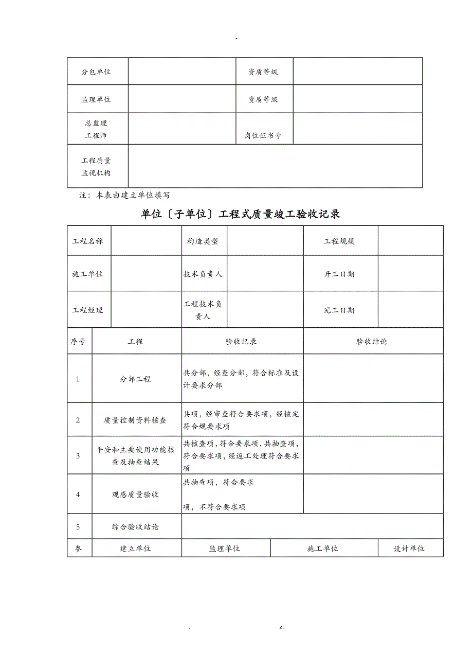 工程竣工验收报告范例_第2页