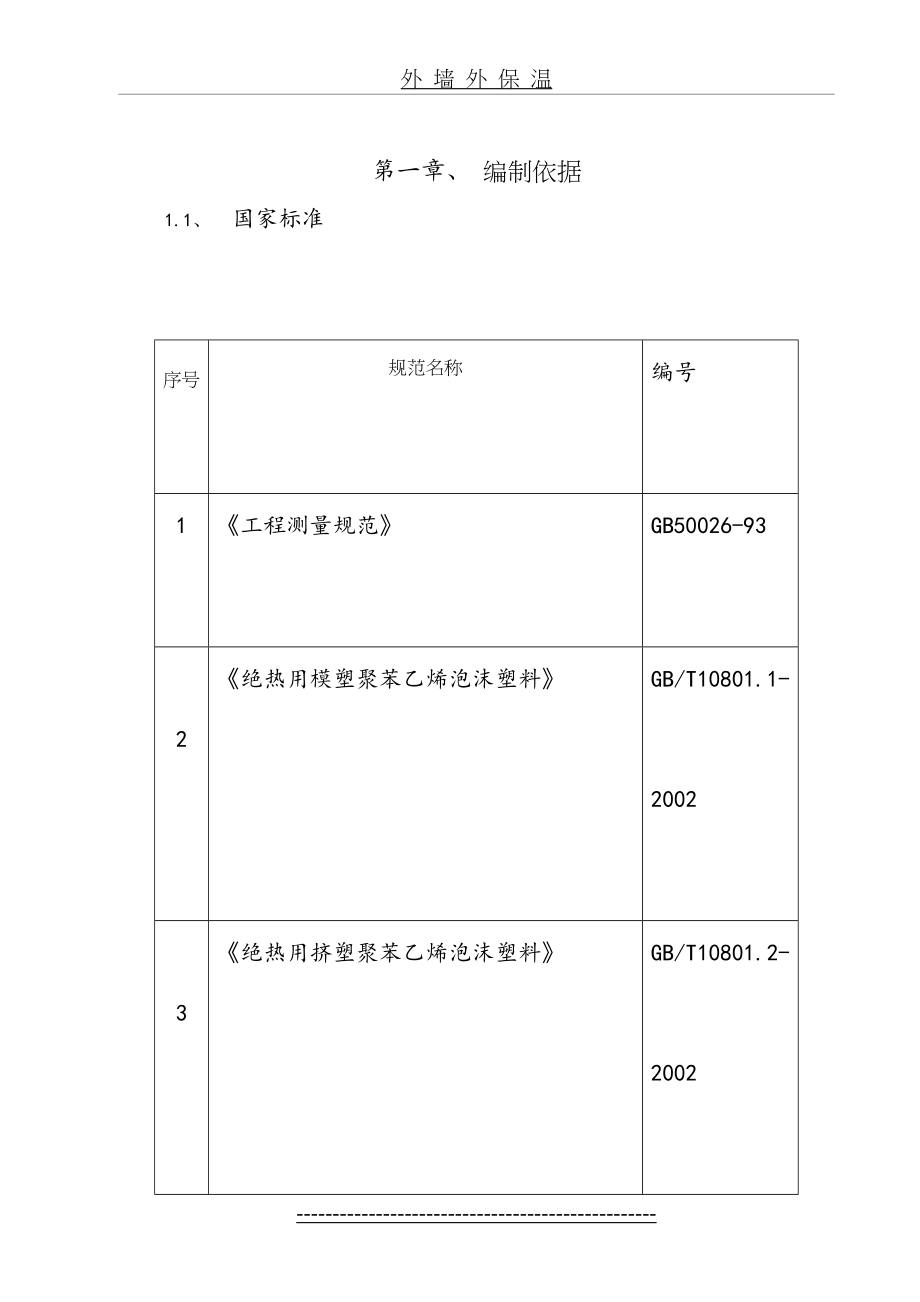 外墙保温及外墙涂料施工方案_第2页