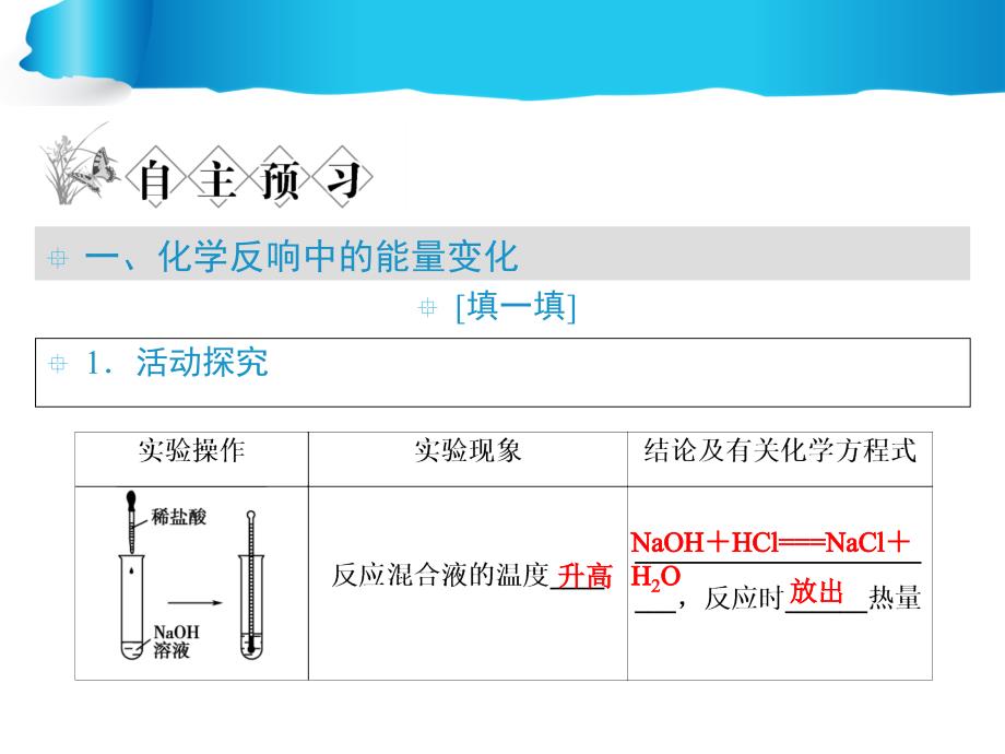 鲁科版高中化学必修二2.1化学键与化学反应中的能量变化课件_第4页