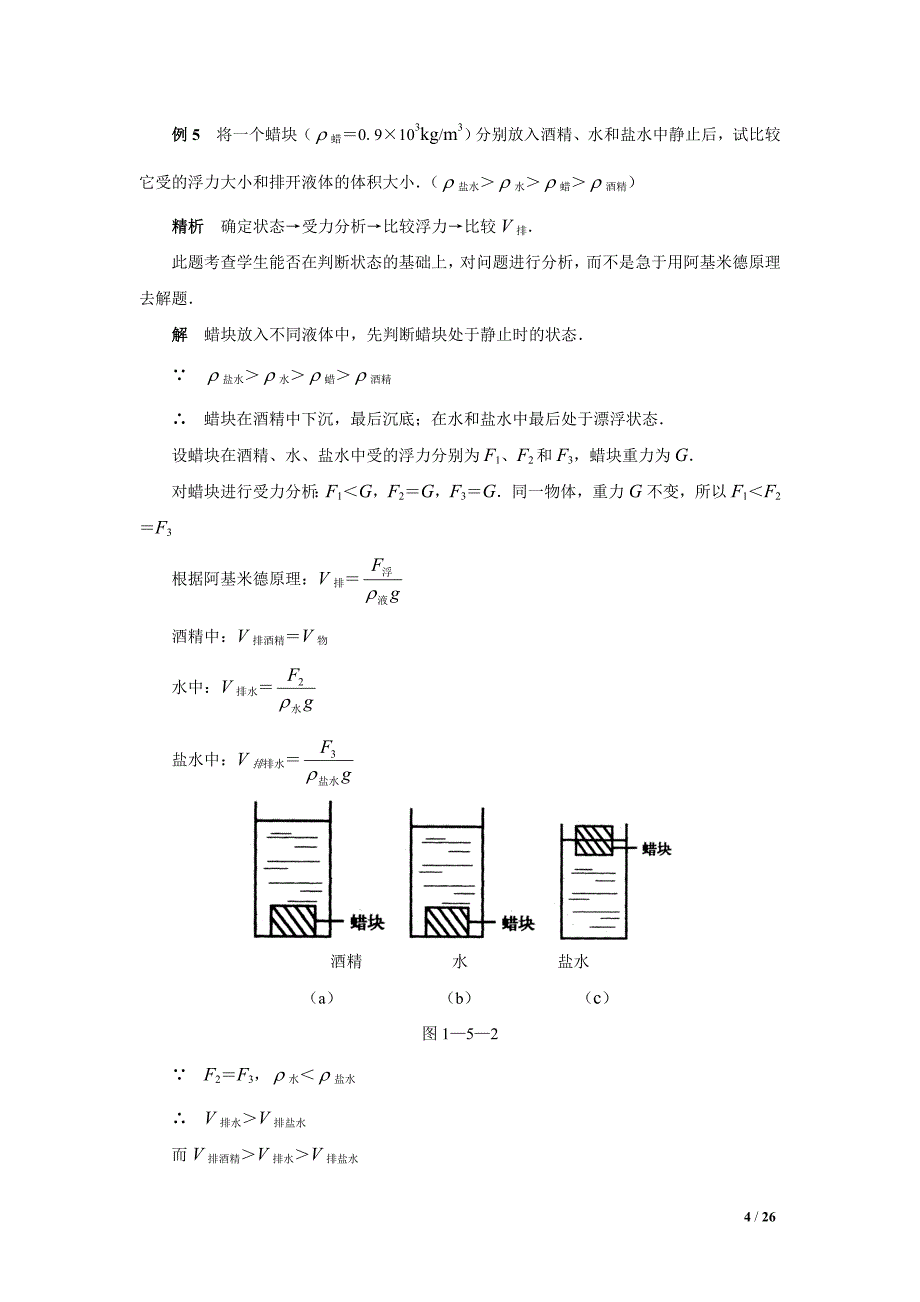 浮力经典例题(强烈推荐)_第4页