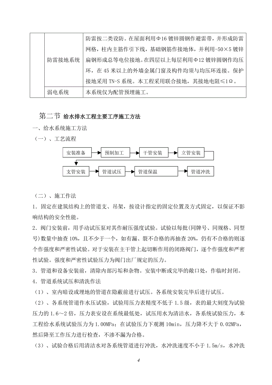 高层电气给排水安装工程施工方案.doc_第4页