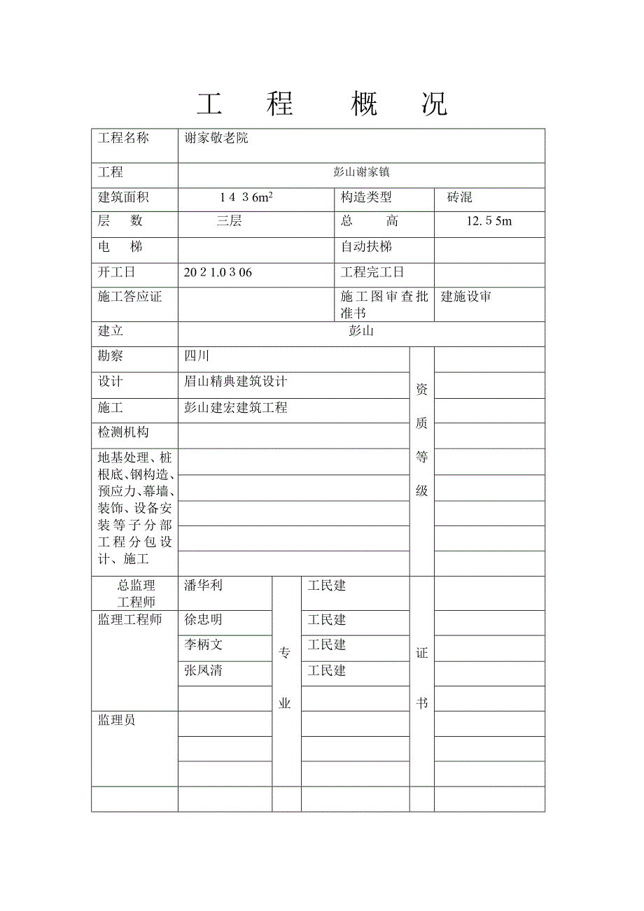 房屋建筑工程和市政基础设施单位工程质量评估报告_第2页