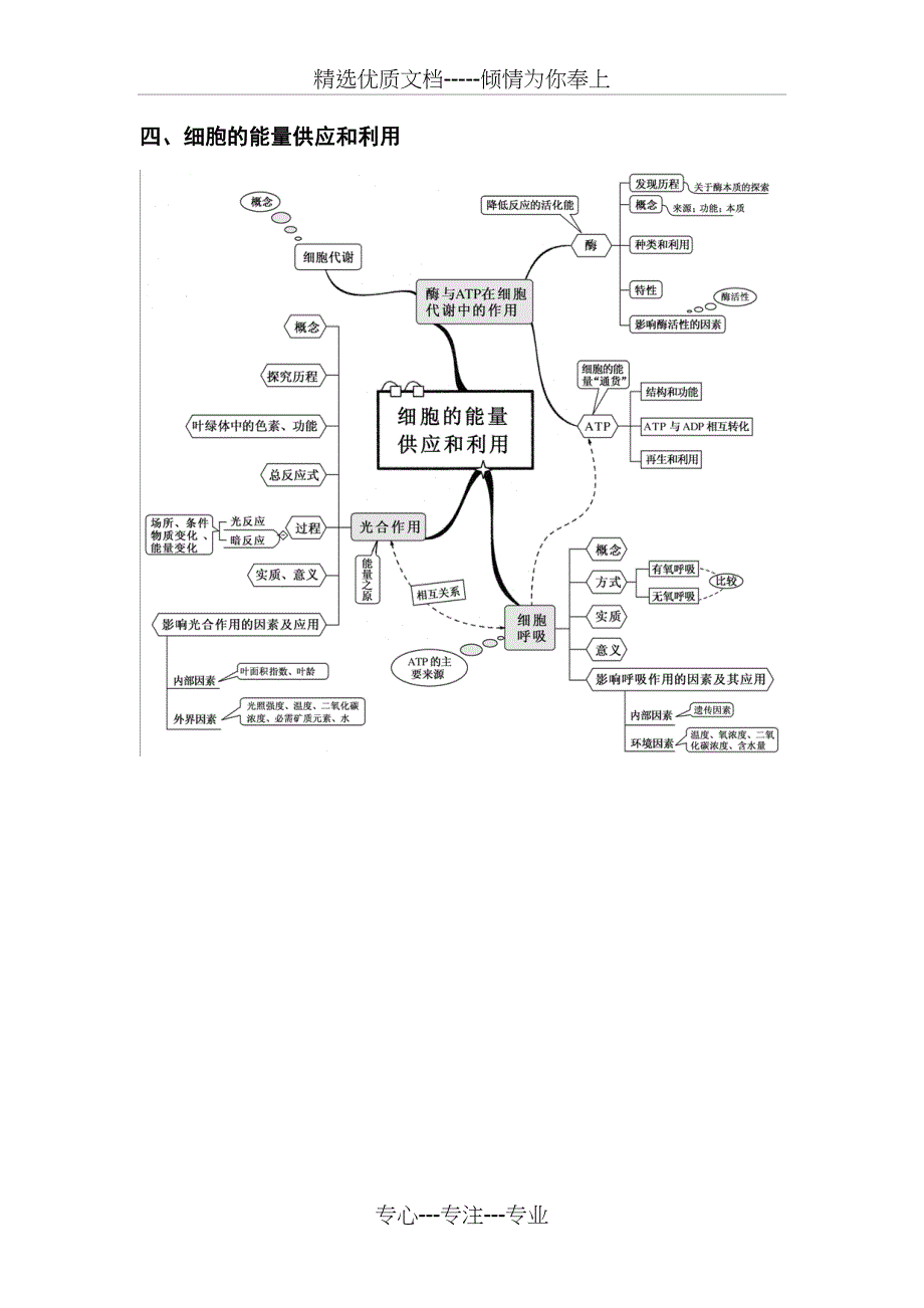 新课标高中生物全套思维导图(共18页)_第4页