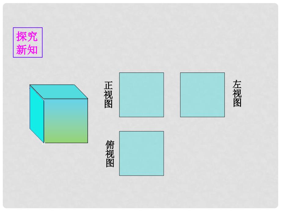 七年级数学上册 三视图到立体图形课件 华东师大版_第3页