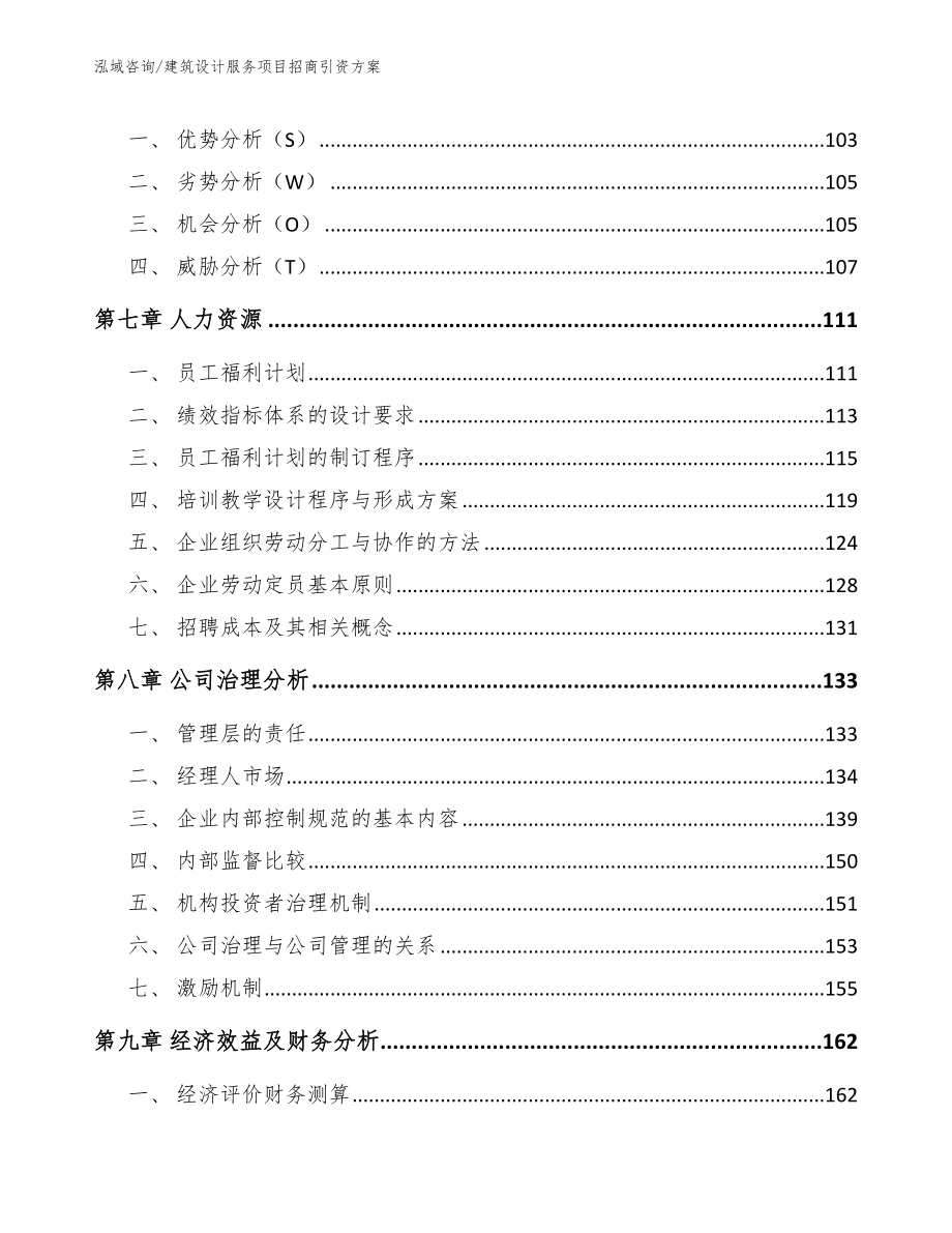 建筑设计服务项目招商引资方案_模板参考_第4页