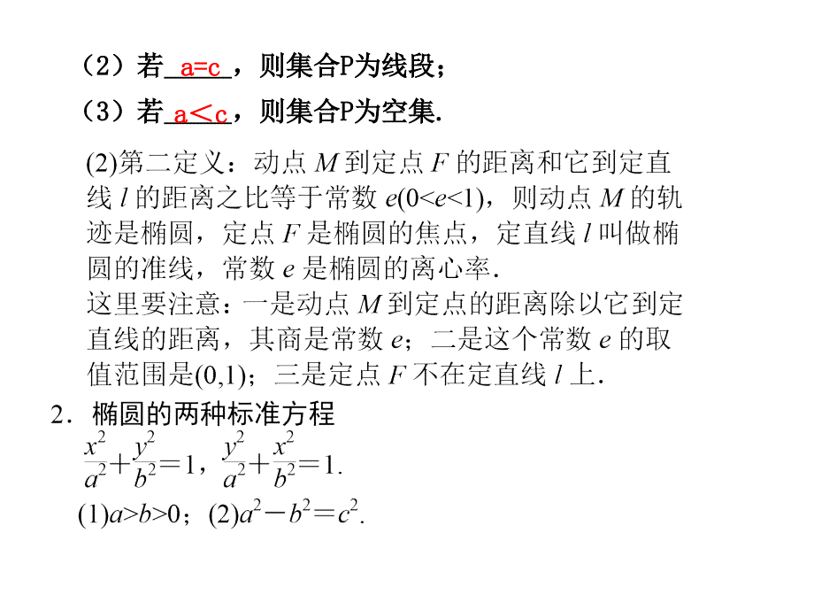 椭圆基本知识课件_第2页