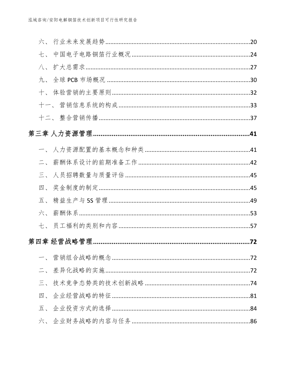 安阳电解铜箔技术创新项目可行性研究报告_第3页