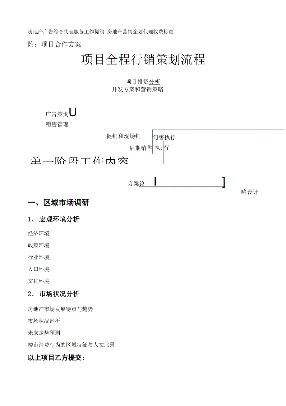 XX文化传媒公司营销策划合作方案_第3页