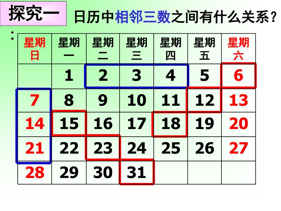 日历中的数学知识_第3页