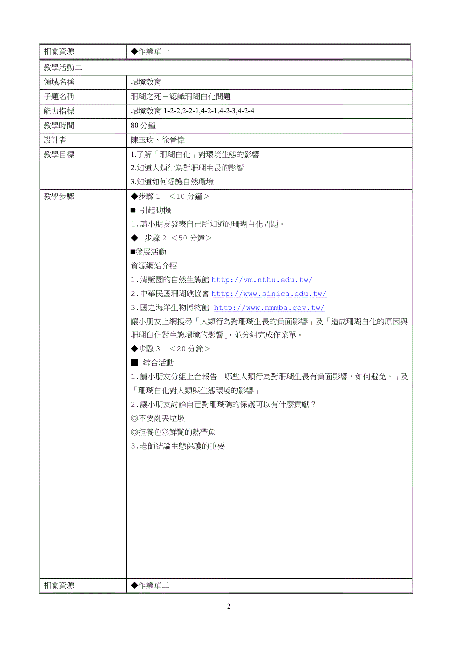 锦水国小四年级环境教育教案设计.doc_第2页