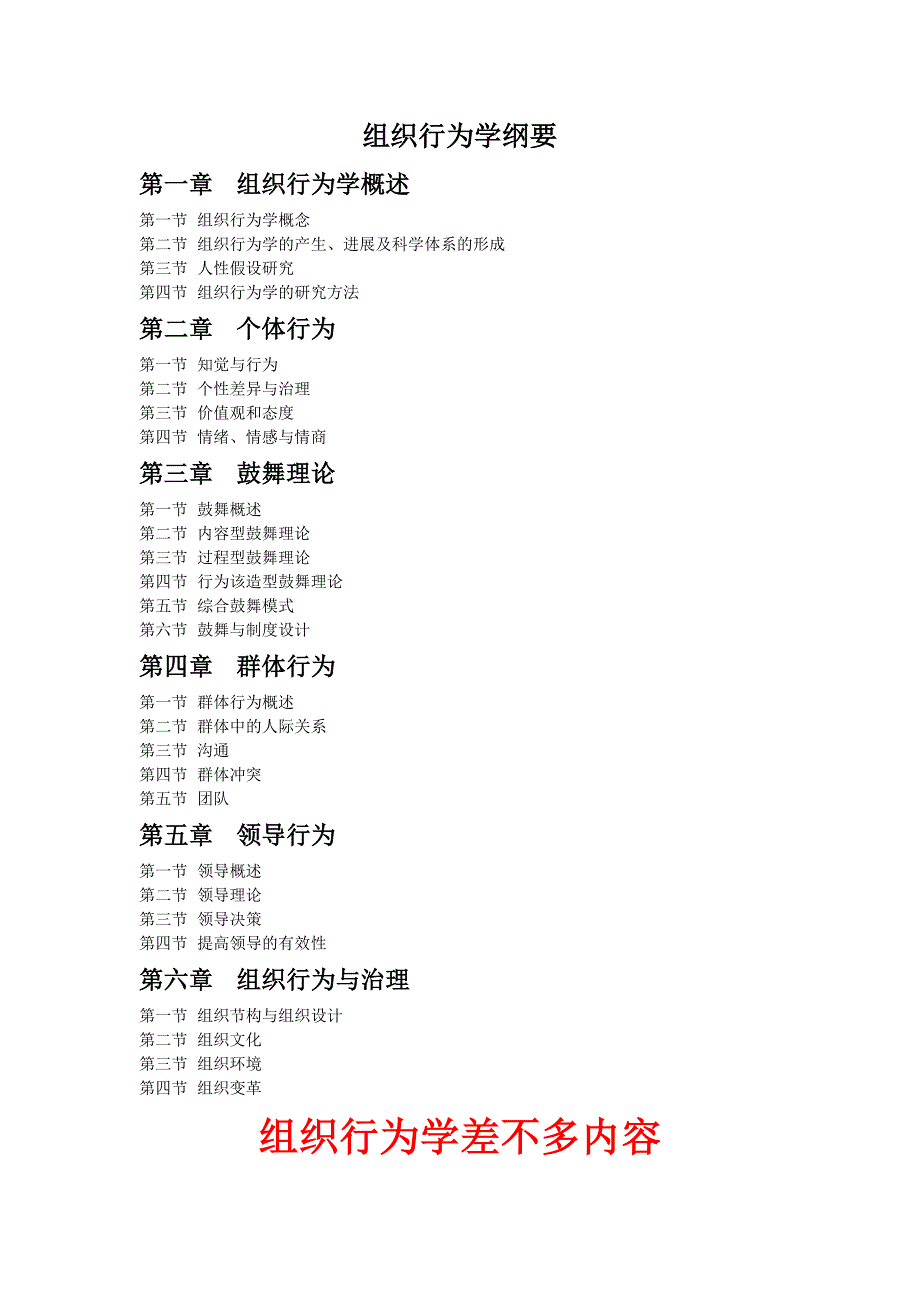 组织行为学纲要.doc_第1页