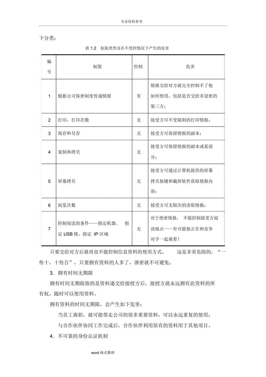 北京亿赛通数据防泄露技术项目解决方案_第5页