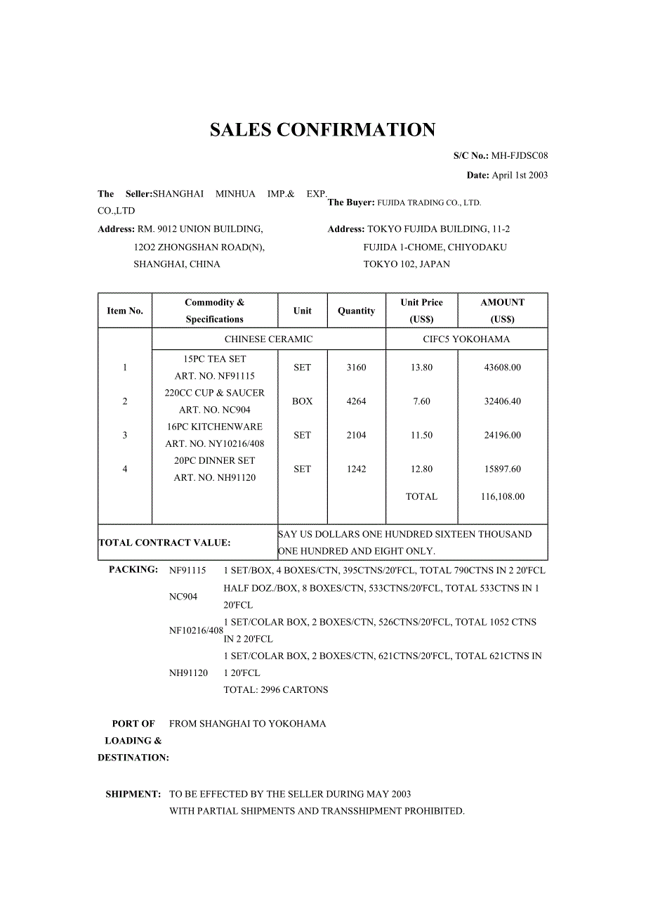 国际贸易实务合同样本_第3页