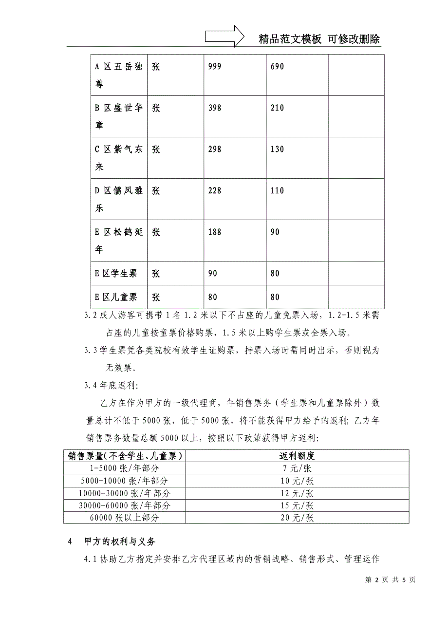 一级代理商代理协议_第2页