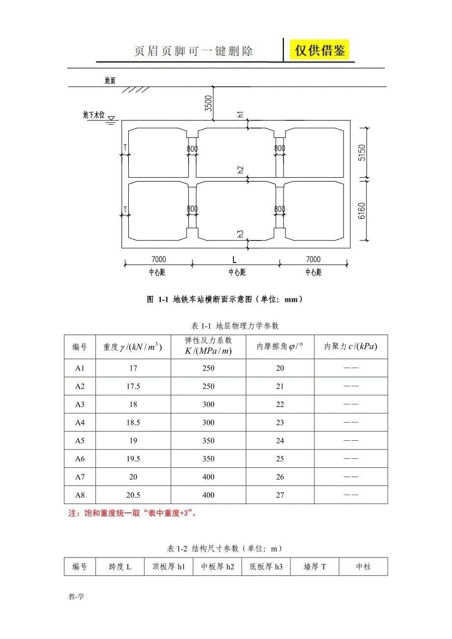 地下工程课设学术参考_第5页