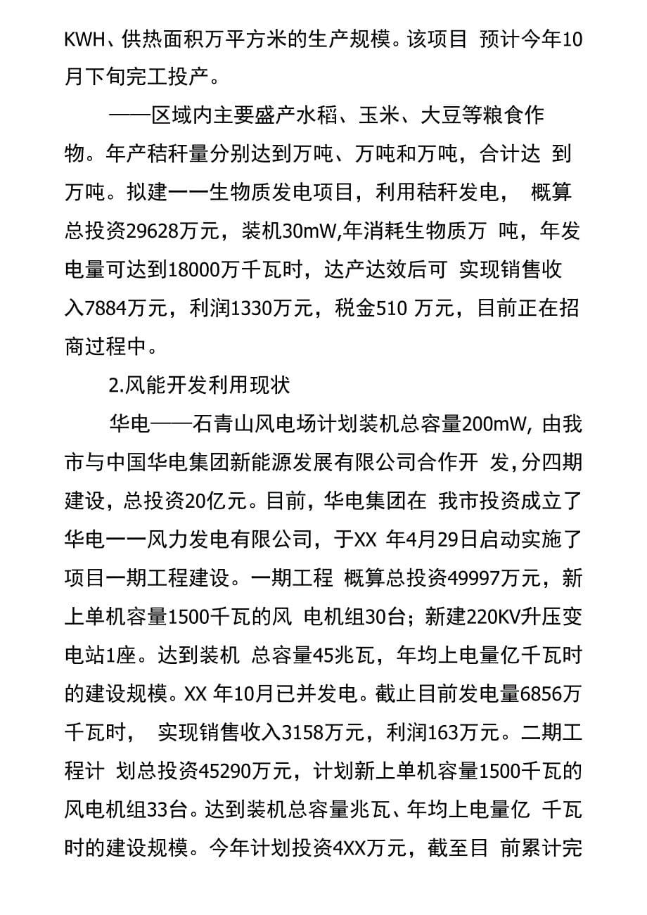 新能源开发利用情况汇报_第5页