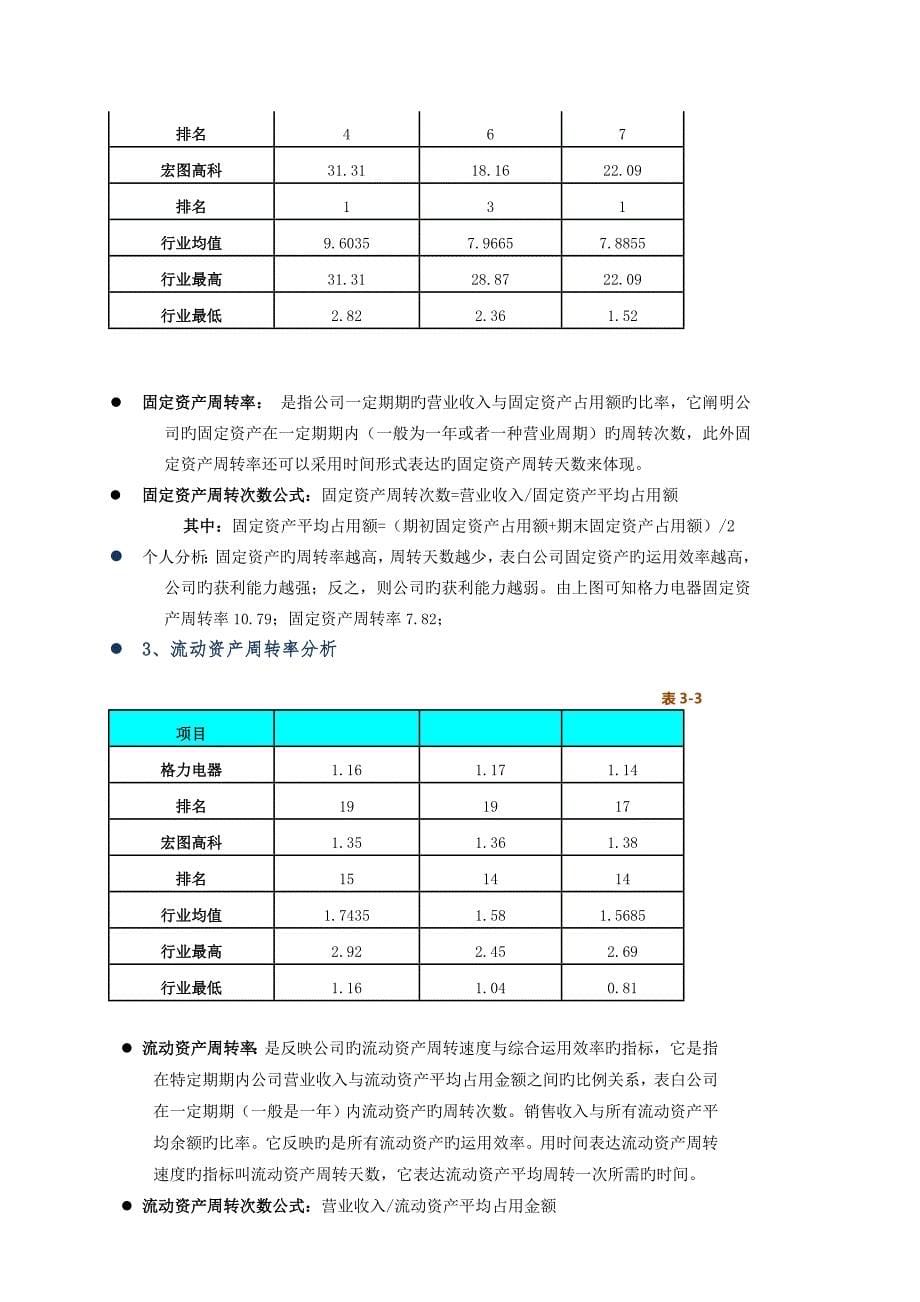 财务报表分析02任务格力电器营运能力分析_第5页