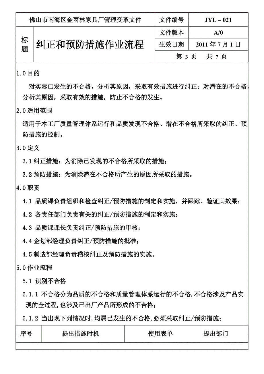 纠正和预防措施作业流程_第3页