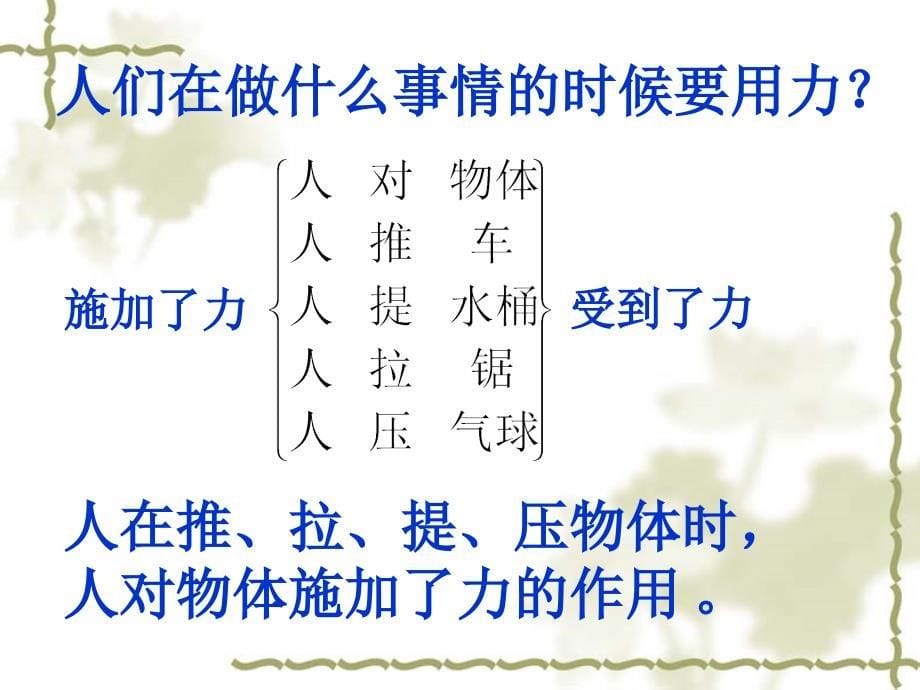 【浙教版】七年级下册科学3.2力的存在(56张PPT)PPT_第5页