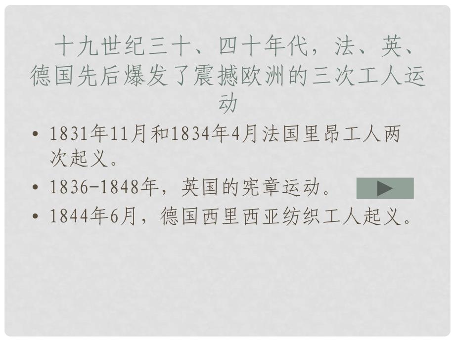 河北省平泉县九年级历史上册 第17课 国际工人运动与马克思主义的诞生课件 新人教版_第3页