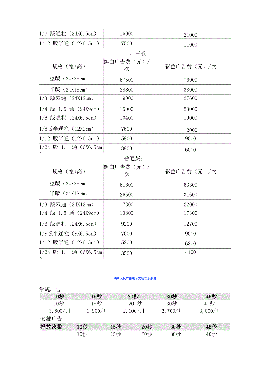 衢州媒体价格表_第3页