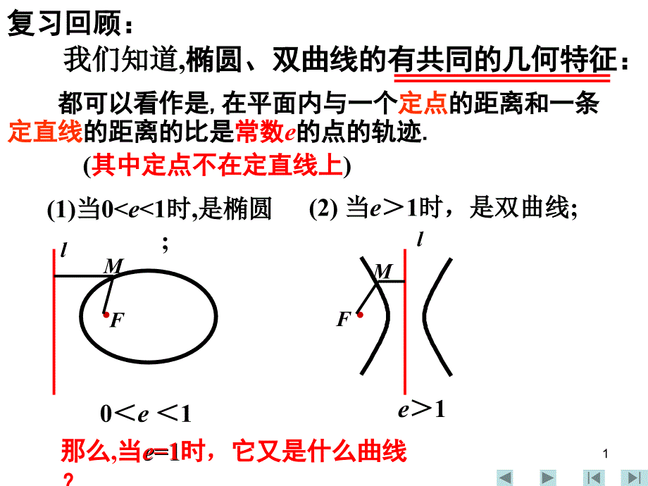 抛物线及其标准方程_第1页